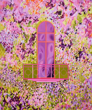 Original Contemporary Floral Painting by Aleksandra Krogulecka