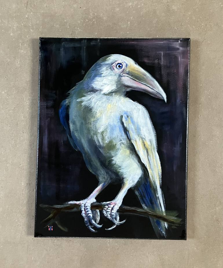 Original Conceptual Animal Painting by Ilona Winter