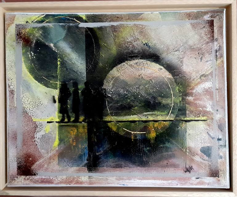 Original Contemporary Outer Space Paintings by Keith Waller