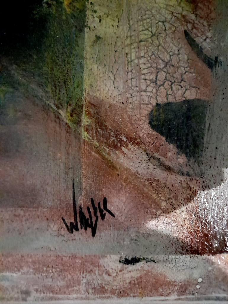 Original Contemporary Outer Space Painting by Keith Waller