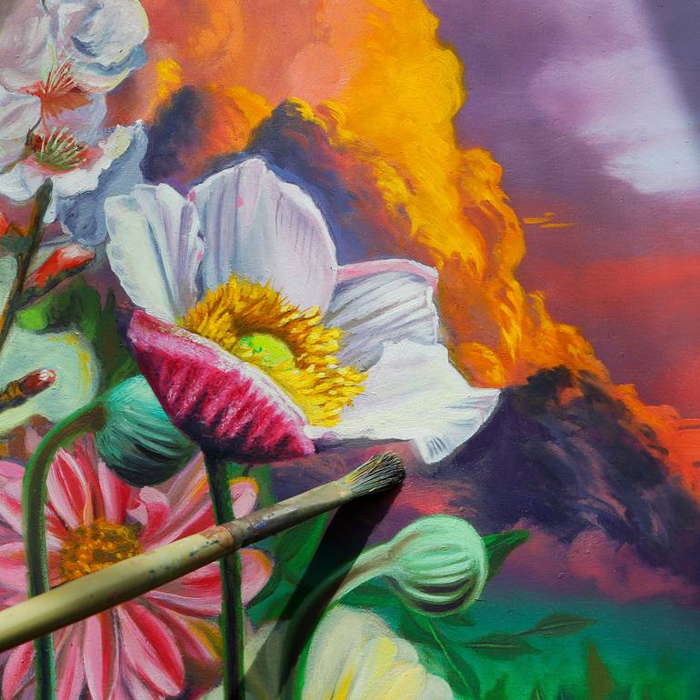 Original Other Floral Painting by Kristen Lynn