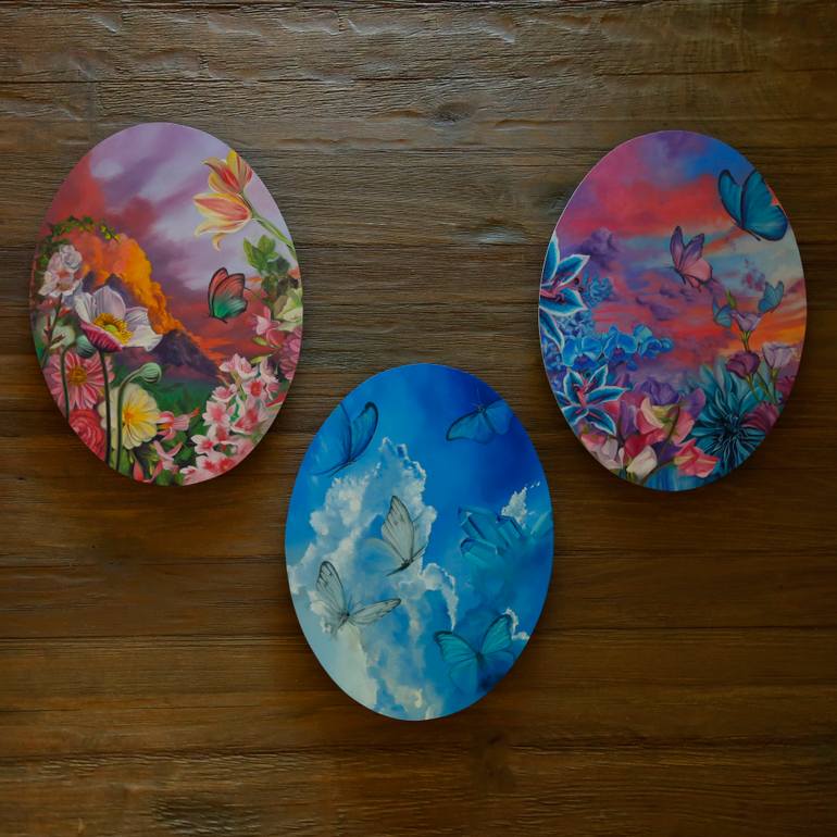 Original Other Floral Painting by Kristen Lynn