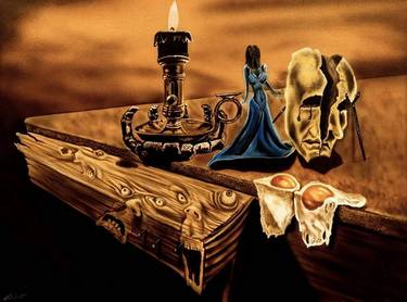 Original Conceptual Interiors Painting by Dustyn Bustos