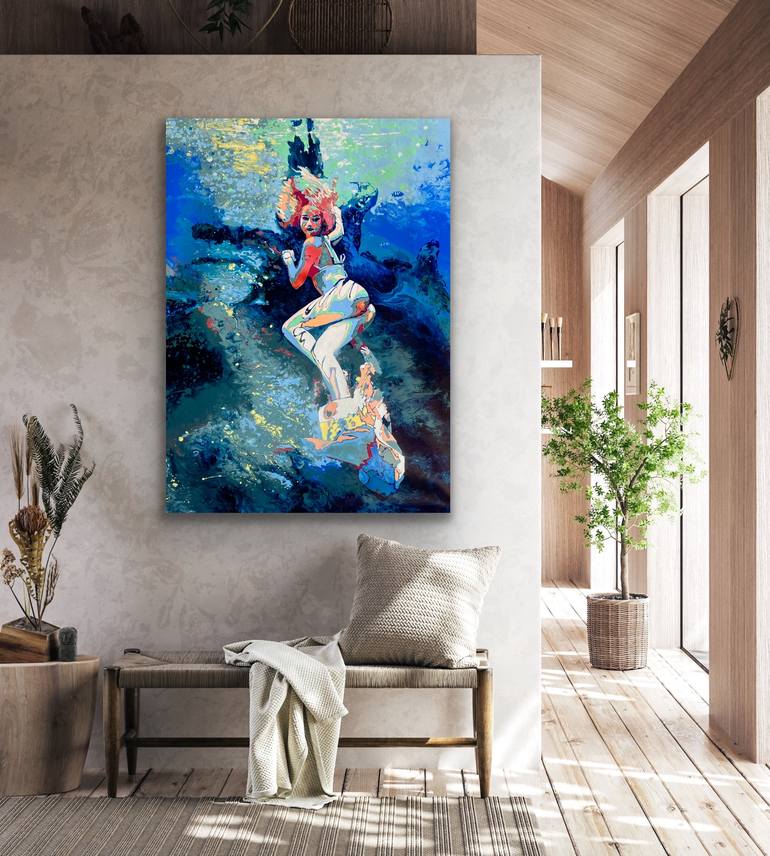 Original Figurative Women Painting by Kerry Inkster