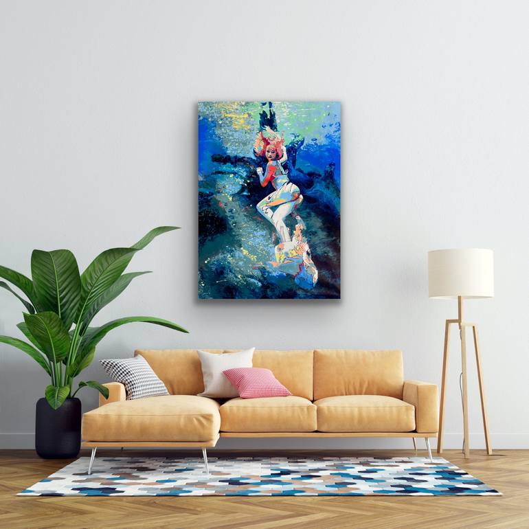 Original Figurative Women Painting by Kerry Inkster