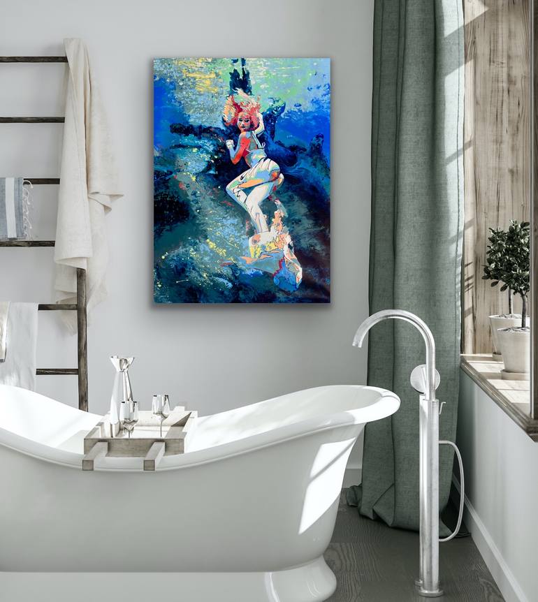 Original Figurative Women Painting by Kerry Inkster