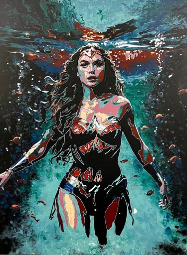 Original Contemporary Pop Culture/Celebrity Paintings by Kerry Inkster