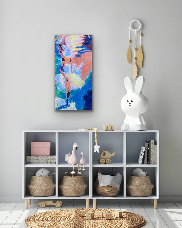 Original Expressionism Women Painting by Kerry Inkster