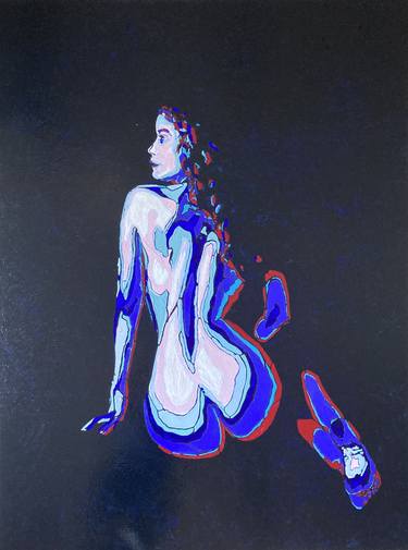 Original Figurative Nude Paintings by Kerry Inkster