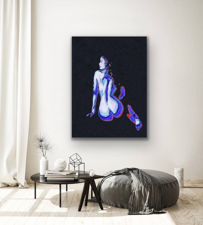 Original Nude Painting by Kerry Inkster