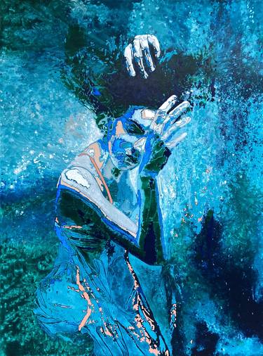 Original Conceptual Women Paintings by Kerry Inkster