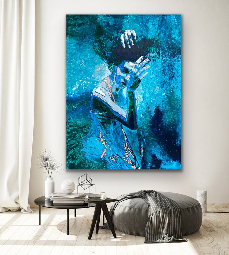 Original Conceptual Women Painting by Kerry Inkster