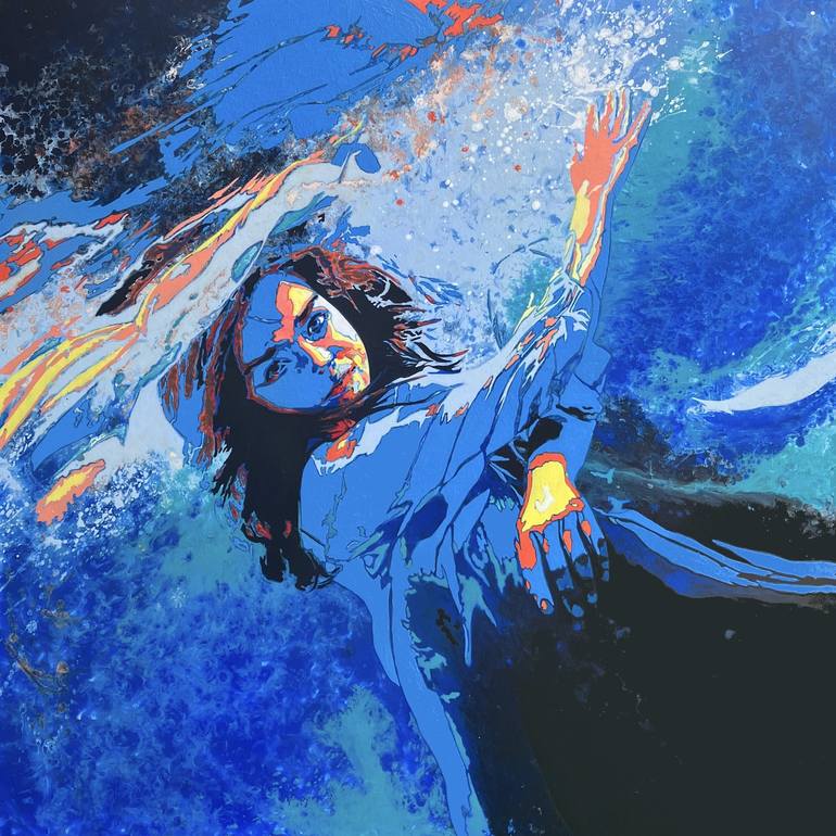 Original Conceptual Women Paintings by Kerry Inkster