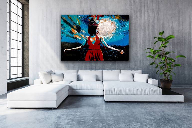 Original Conceptual Women Painting by Kerry Inkster