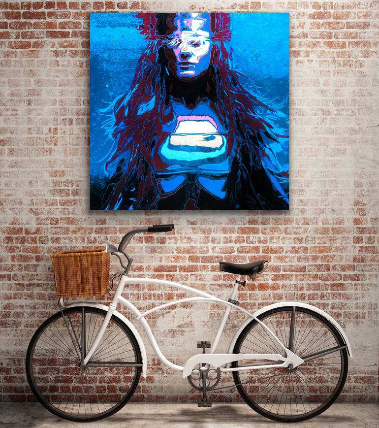 Original Conceptual Women Painting by Kerry Inkster