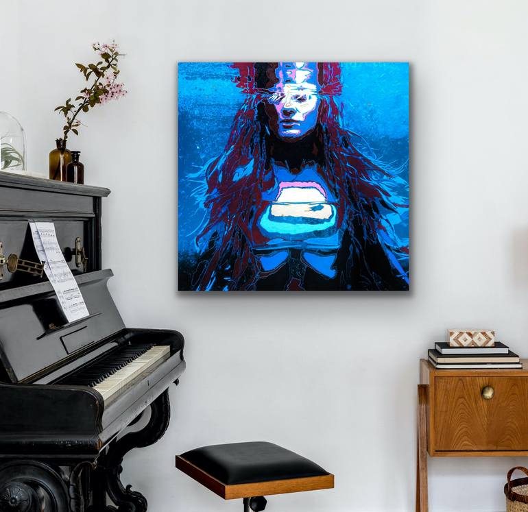 Original Conceptual Women Painting by Kerry Inkster