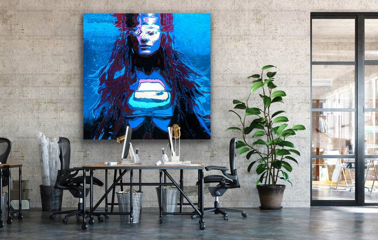 Original Conceptual Women Painting by Kerry Inkster