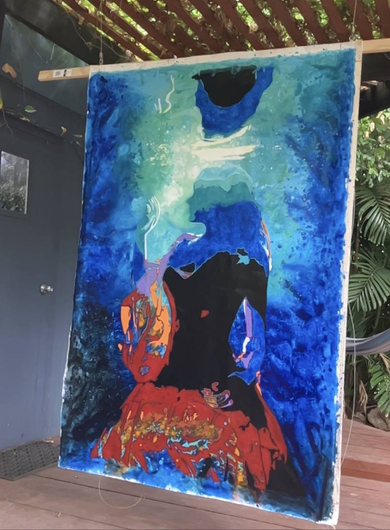 Original Women Painting by Kerry Inkster