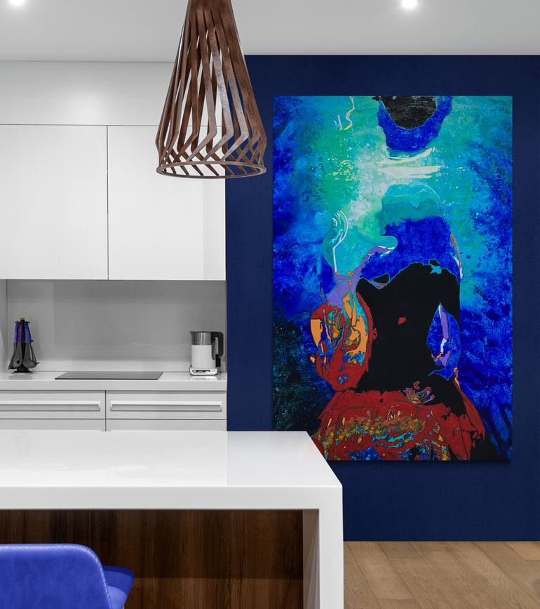 Original Conceptual Women Painting by Kerry Inkster
