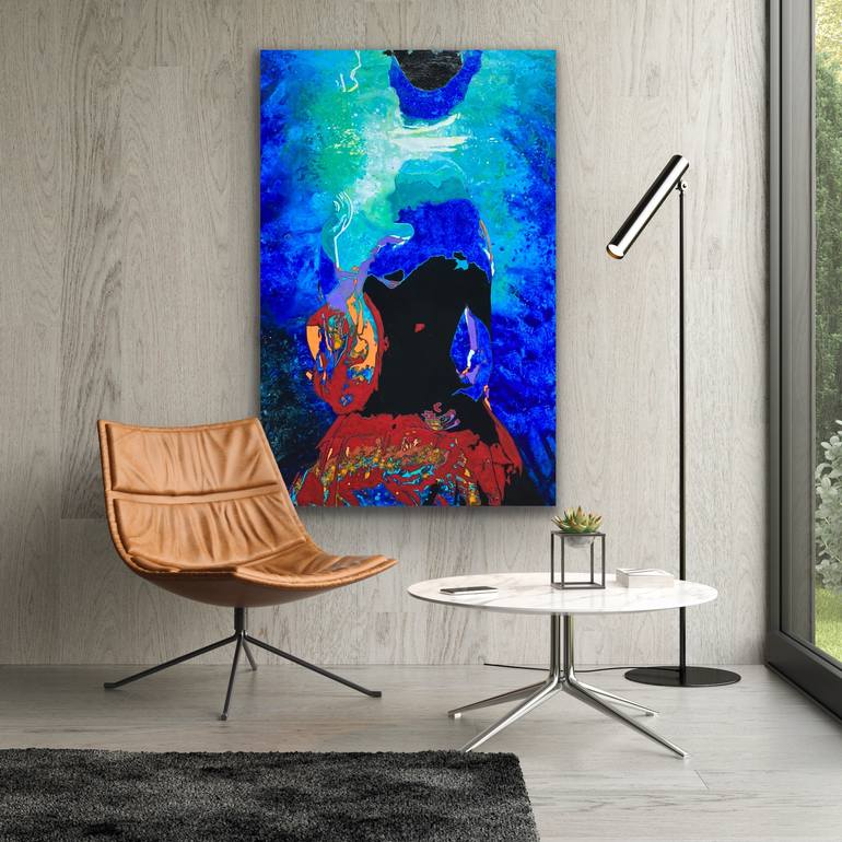 Original Conceptual Women Painting by Kerry Inkster