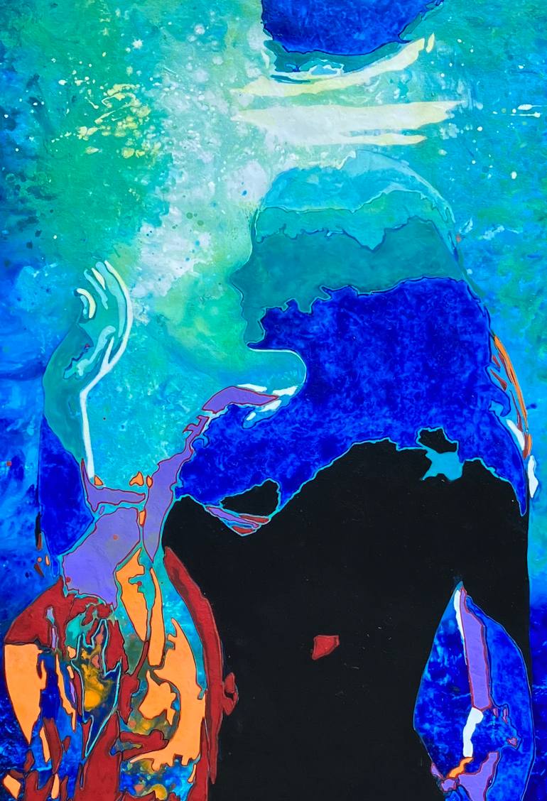 Original Conceptual Women Painting by Kerry Inkster