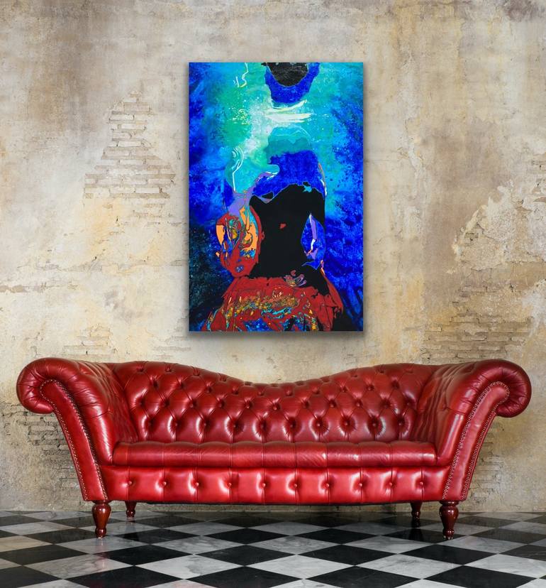 Original Conceptual Women Painting by Kerry Inkster