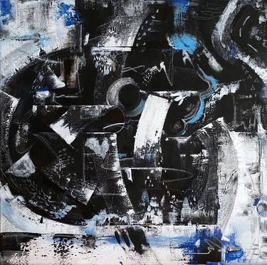 Original Abstract Expressionism Abstract Paintings by Hanna Levanets