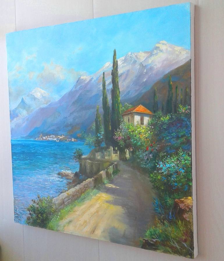 Original Impressionism Seascape Painting by Svetlana Semiletova