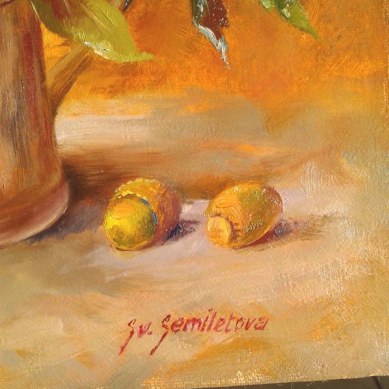 Original Fine Art Still Life Painting by Svetlana Semiletova