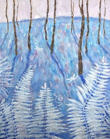Original Figurative Landscape Painting by Valentina Mir