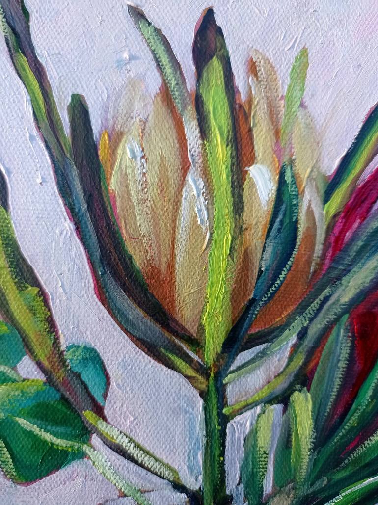 Original Abstract Still Life Painting by Anastasiia Sutula