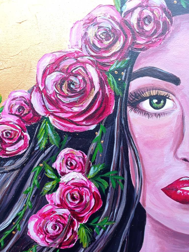 Original Women Painting by Anastasiia Sutula