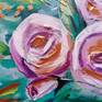 This is soft pastel colours painting, but still bright and impasto as my style with touch of gold on it. To bring you joy and bright your home decoration .

Certificate of Authenticity included.