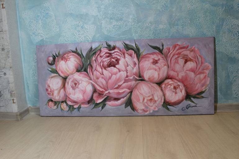 Original Floral Painting by Nataliya Ozerova