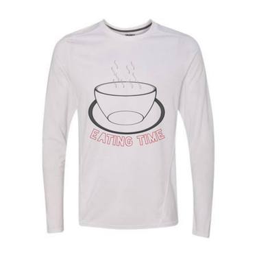 Coffee cup print White  T-shirt thumb