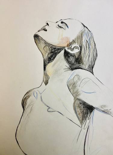 Original Modern Body Drawings by Olha Boyko