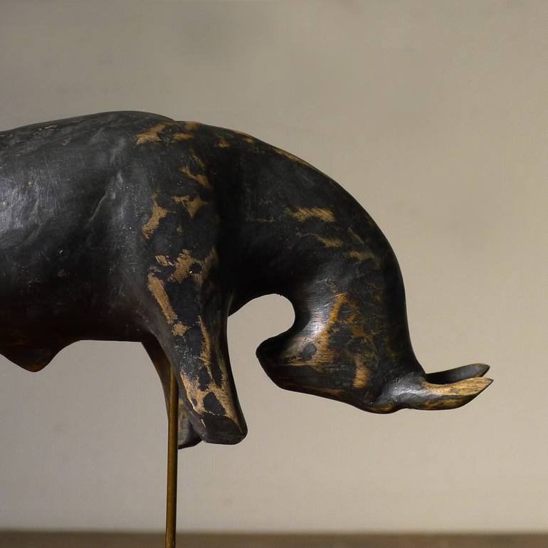 Original Contemporary Animal Sculpture by gwen wilkinson