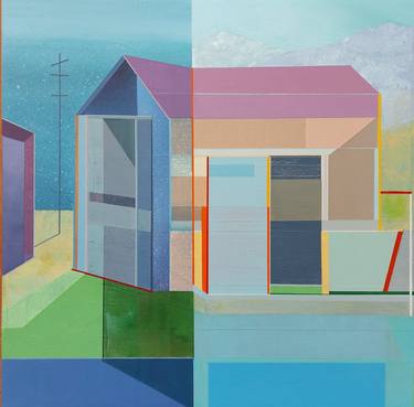 Original Architecture Paintings by Violet Polsangi