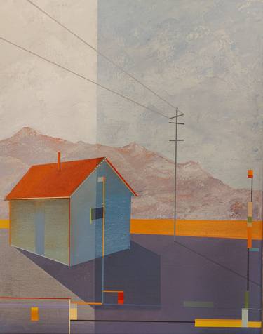 Original Architecture Paintings by Violet Polsangi