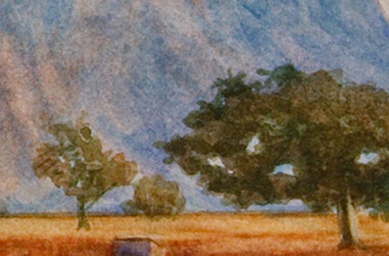 Original Landscape Painting by Marco Antonio Pineda Maldonado