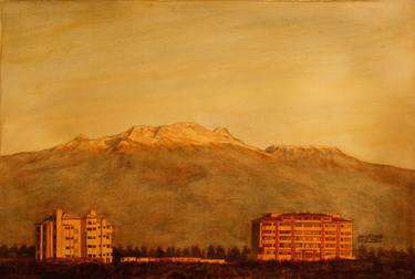 Original Landscape Paintings by Marco Antonio Pineda Maldonado
