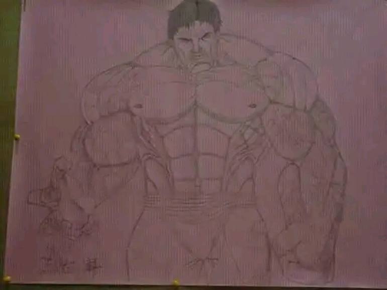 drawing hulk 3d