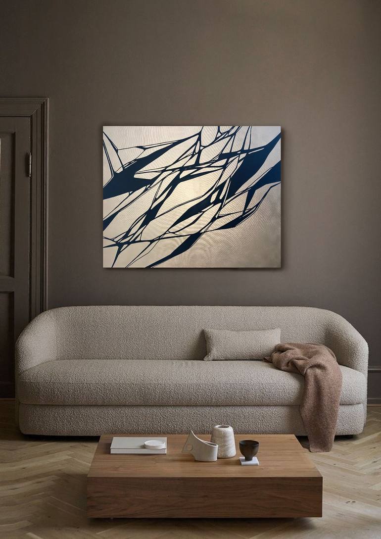 Original Abstract Painting by Vesta  Shi