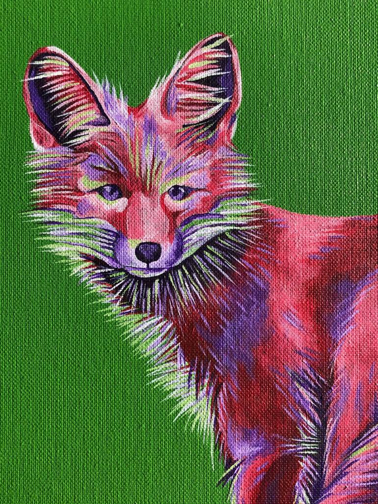 Original Fine Art Animal Painting by Ruby Penny