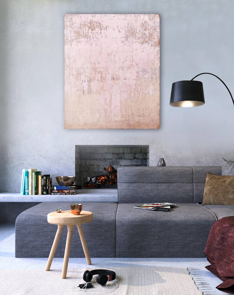 Original Abstract Expressionism Abstract Painting by Juan Carlos Lopez-Nieto