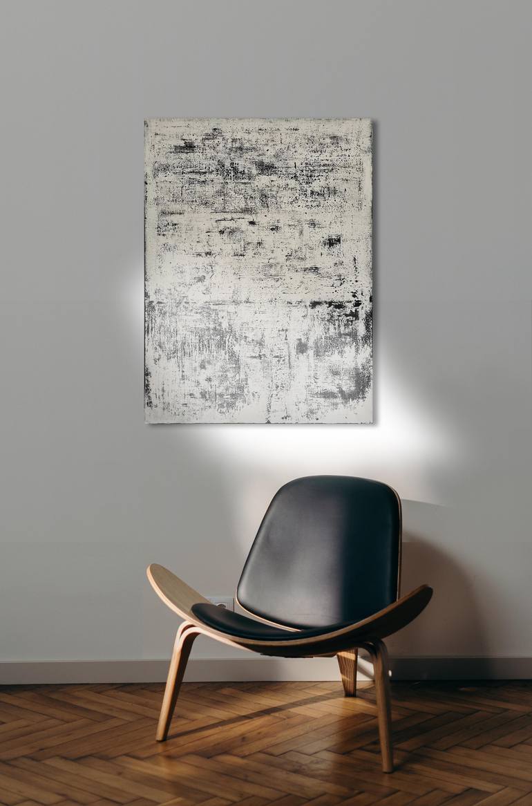 Original Abstract Expressionism Abstract Painting by Juan Carlos Lopez-Nieto