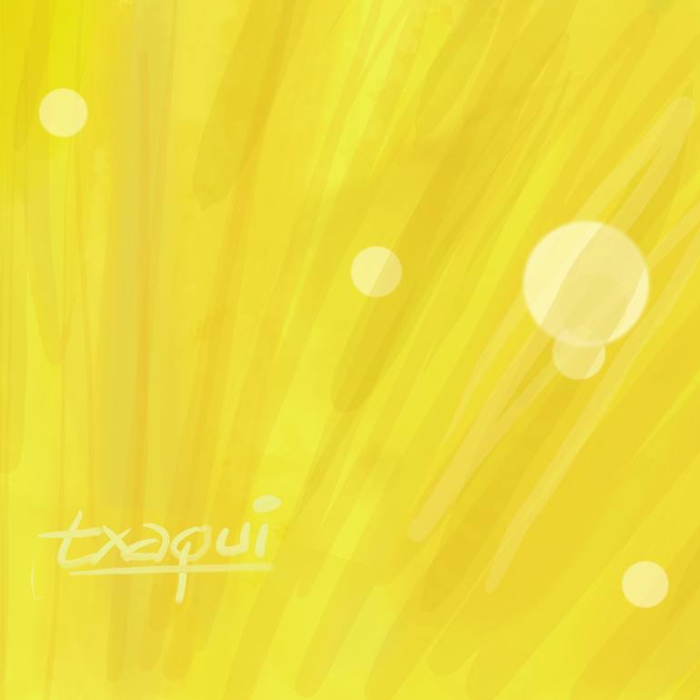 Original Expressionism Still Life Digital by Arantxa Quinones