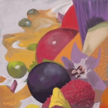 Print of Expressionism Food Paintings by Arantxa Quinones