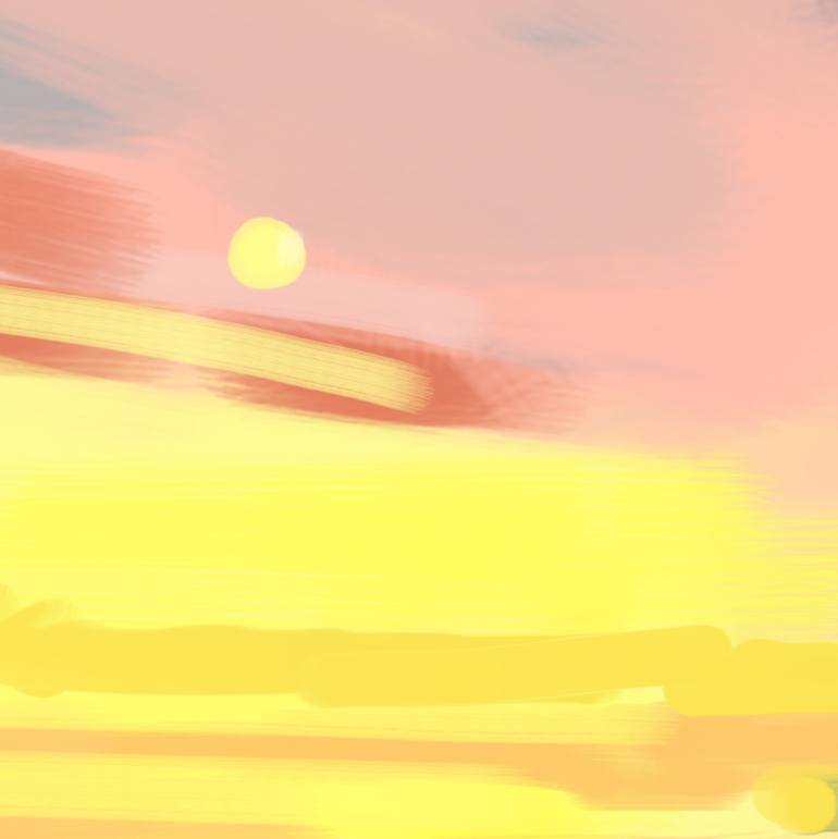 Original Expressionism Landscape Digital by Arantxa Quinones