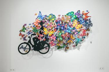 Original Conceptual Bicycle Sculpture by Tilsitt Gallery